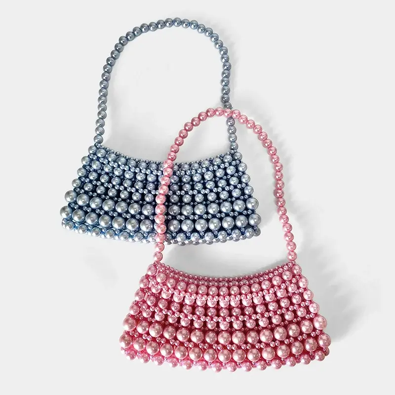 Alexia | Sac à main perle fait main Leather&Carry