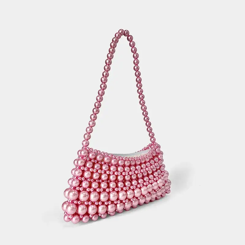 Alexia | Sac à main perle fait main Leather&Carry