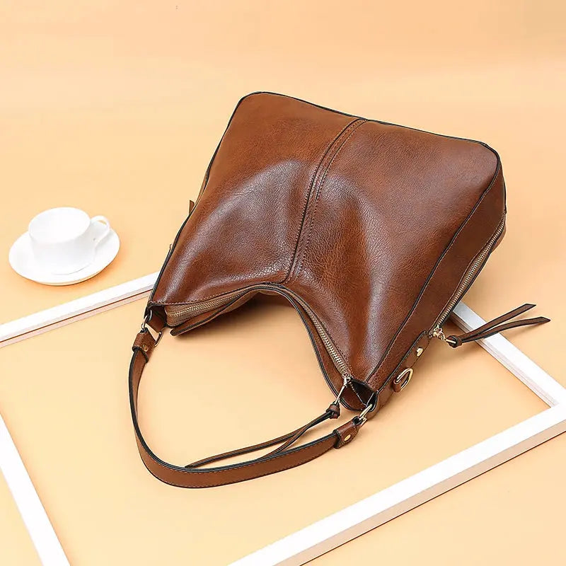 Anémone | Sac à main cuir pratique Leather&Carry