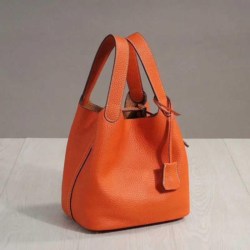 Charlène | Sac seau femme Leather&Carry