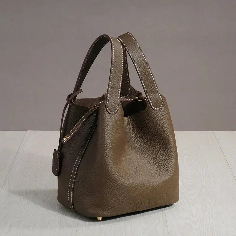Charlène | Sac seau femme Leather&Carry