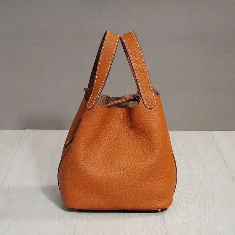 Charlène | Sac seau femme Leather&Carry