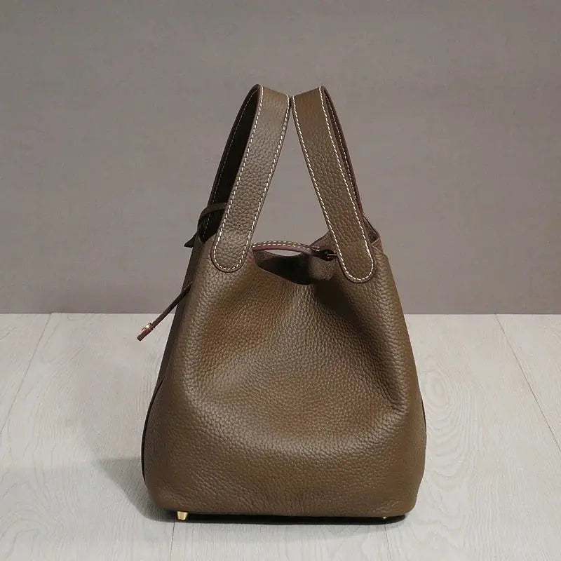 Charlène | Sac seau femme Leather&Carry