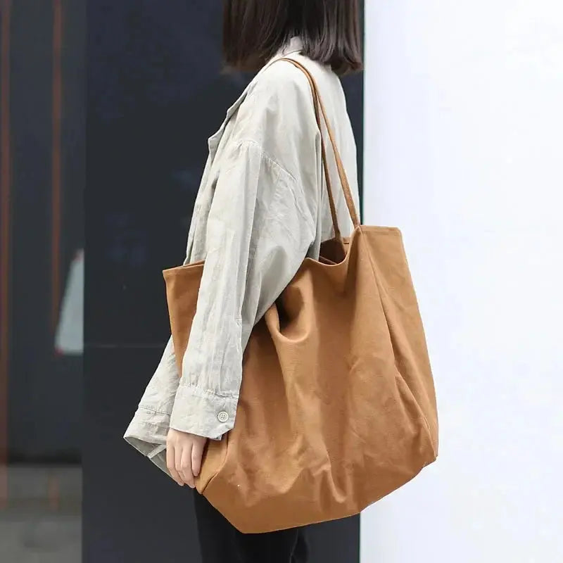 Dalila | Sac à main cabas large Leather&Carry
