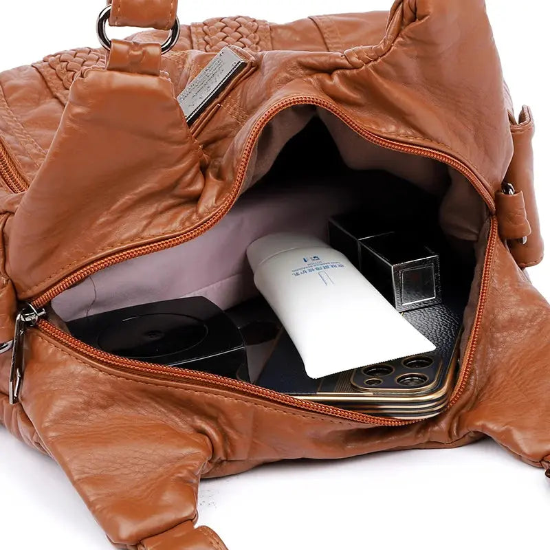 Iris | Sac à main cabas Leather&Carry