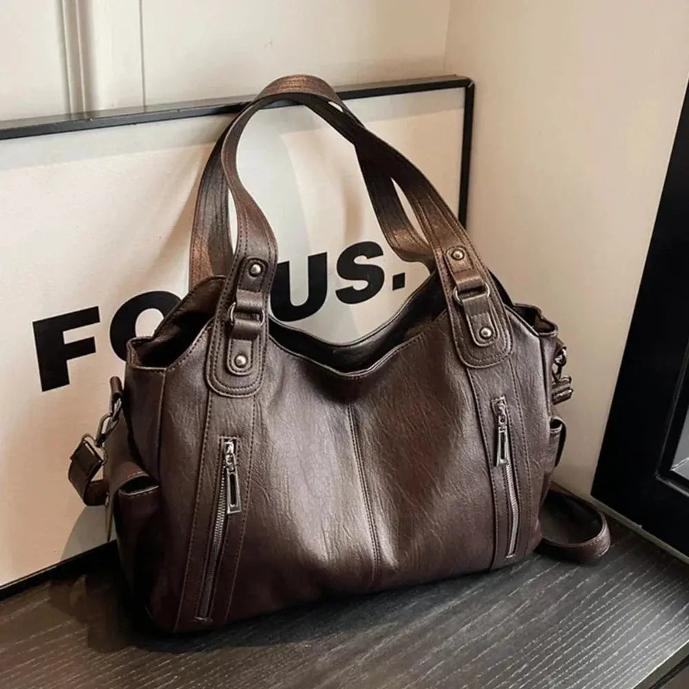 Iris | Sac à main cuir cabas Leather&Carry