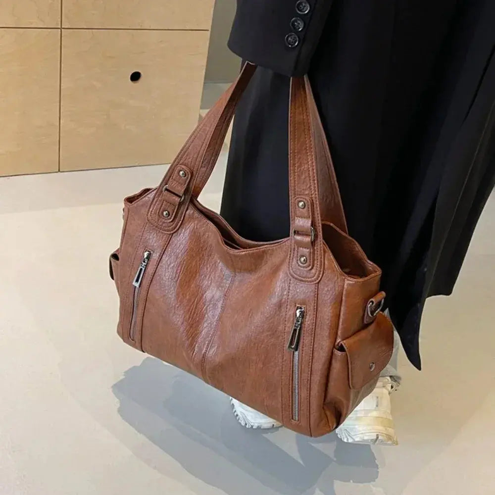 Iris | Sac à main cuir cabas Leather&Carry