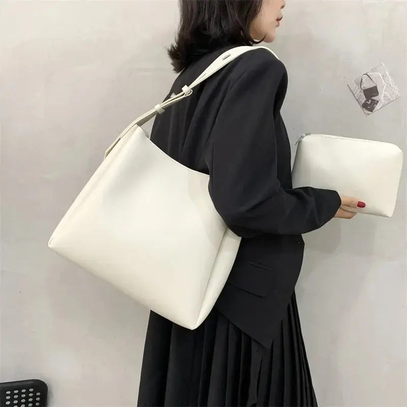 Lavinia | Sac à main cabas en cuir souple Leather&Carry