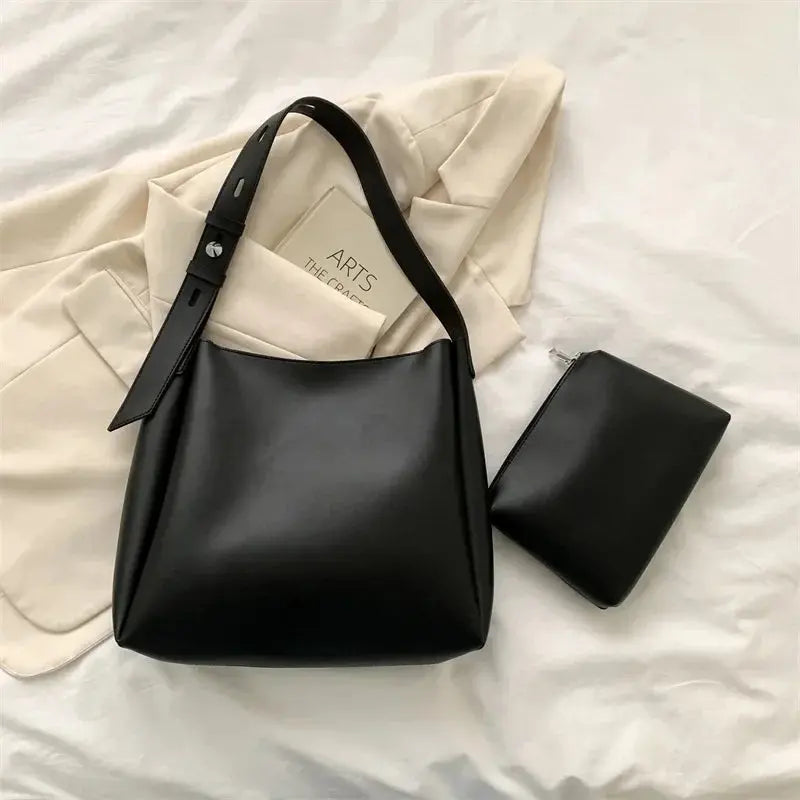 Lavinia | Sac à main cabas en cuir souple Leather&Carry