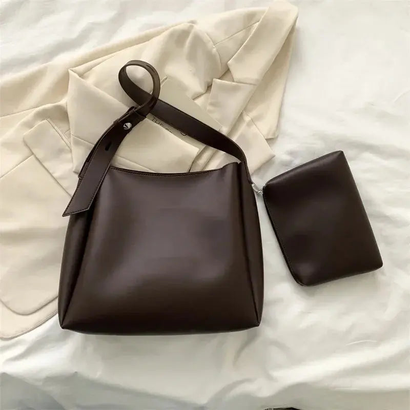 Lavinia | Sac à main cabas en cuir souple Leather&Carry