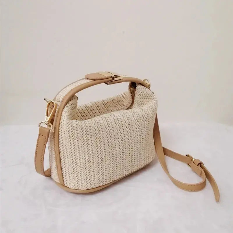 Livia | Petit sac à main tressé Leather&Carry