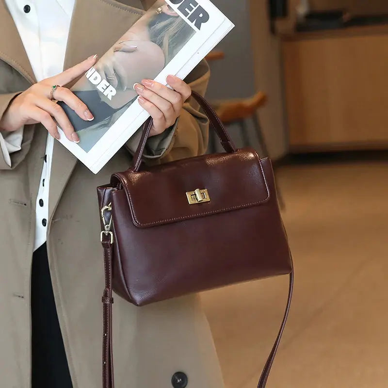 Lorie | Sac à main en cuir souple Leather&Carry