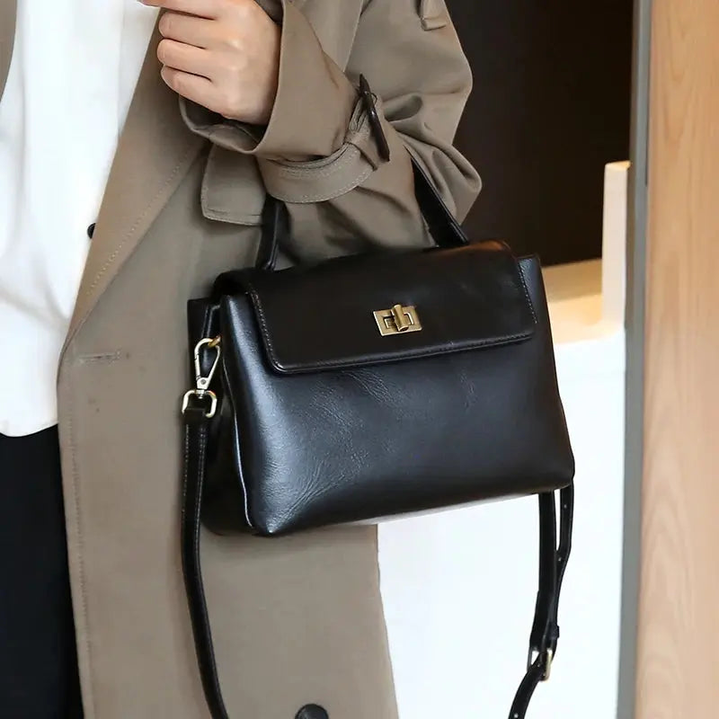 Lorie | Sac à main en cuir souple Leather&Carry