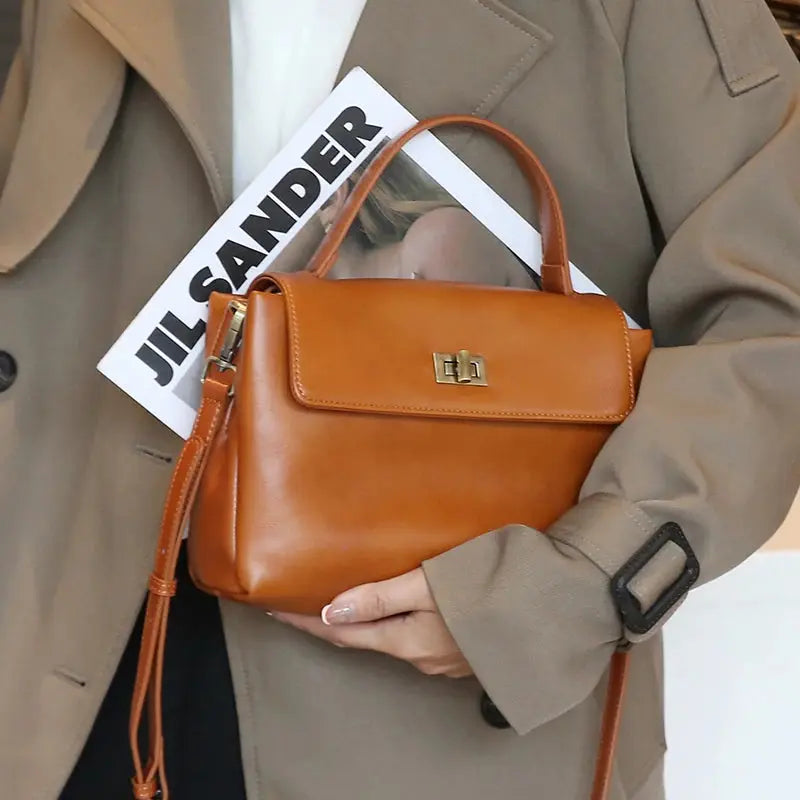 Lorie | Sac à main en cuir souple Leather&Carry