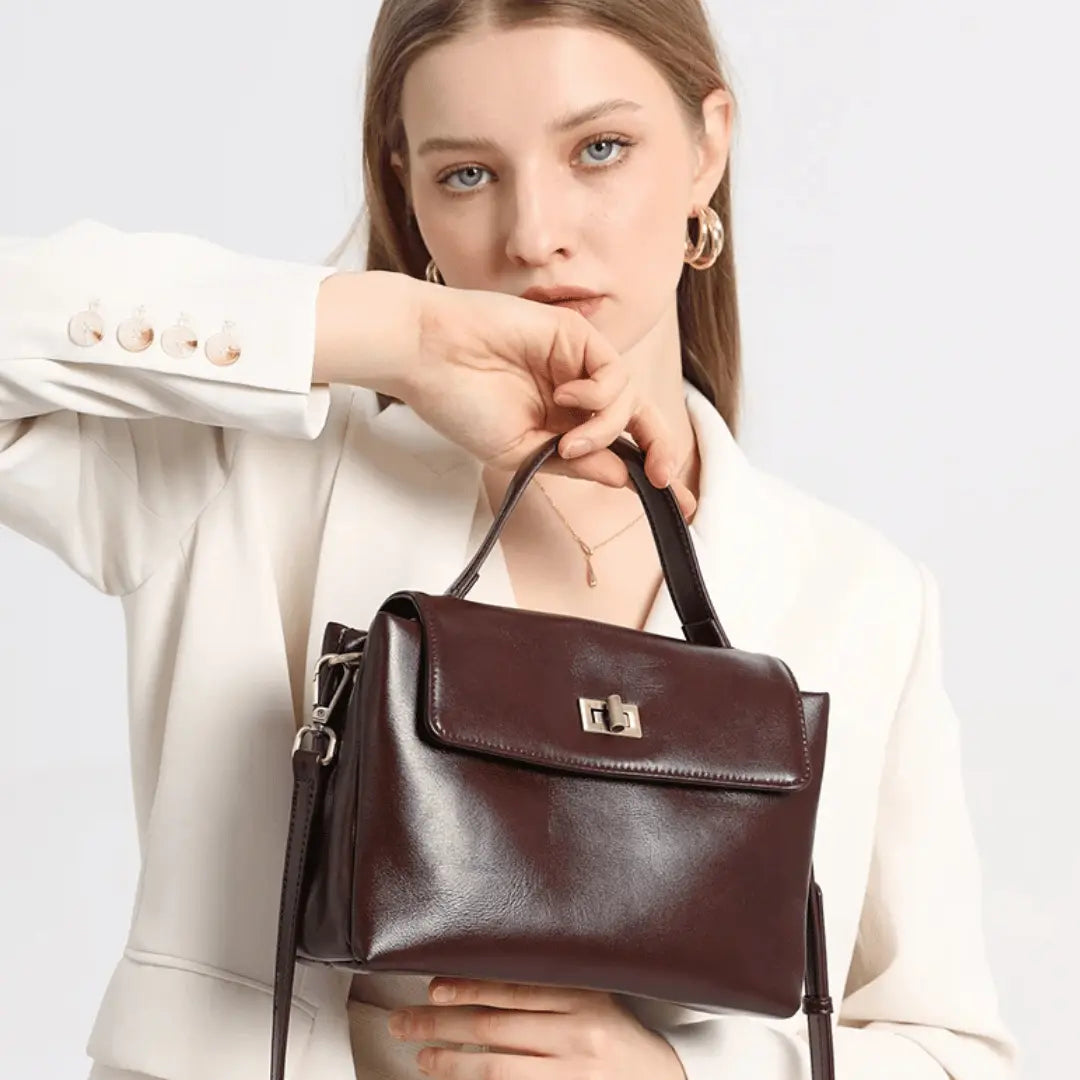 Lorie | Sac à main en cuir souple Leather&Carry