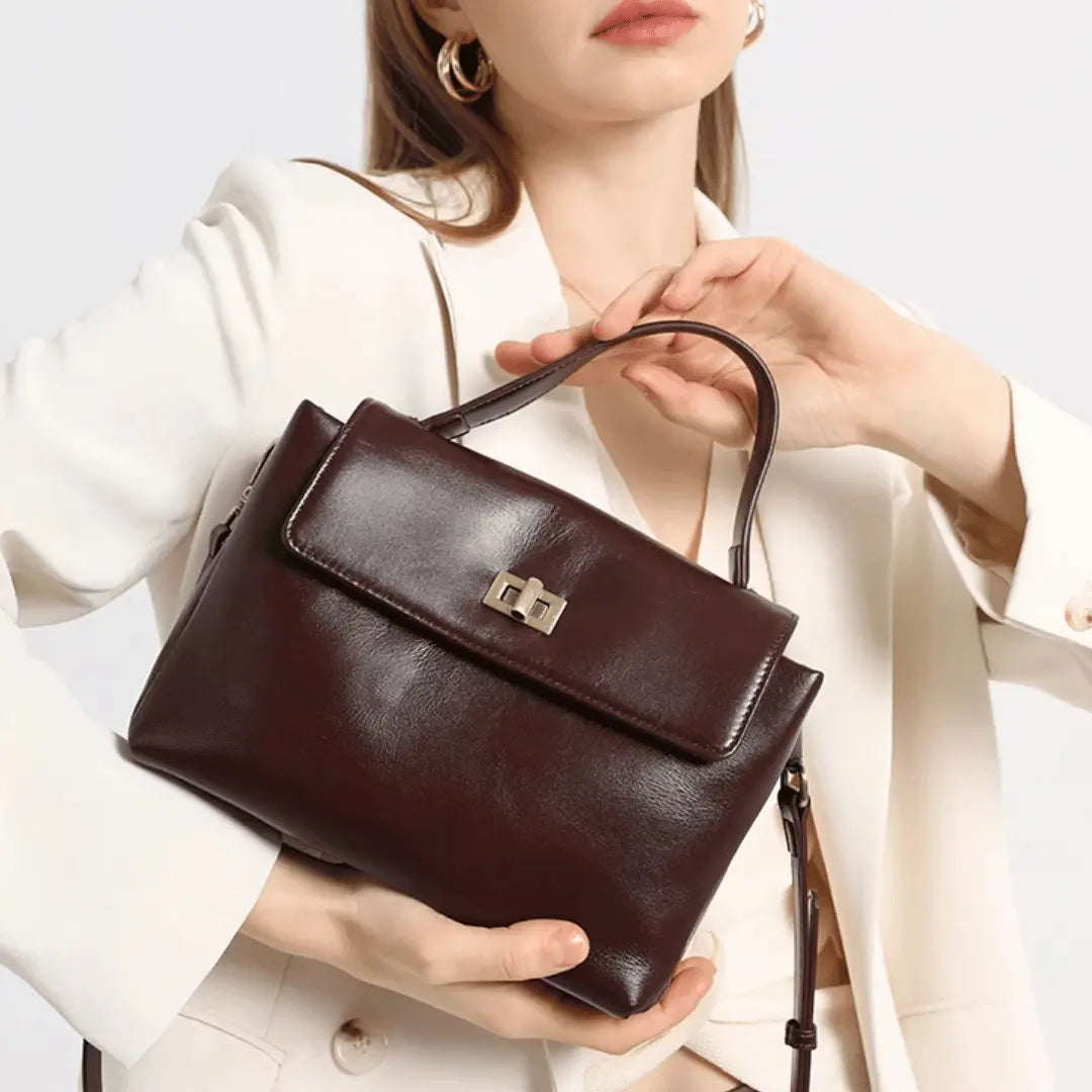 Lorie | Sac à main en cuir souple Leather&Carry