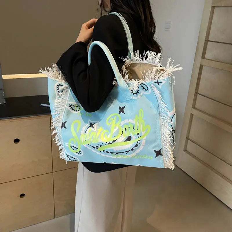 Ondine | Sac à main cabas en tissu large Leather&Carry
