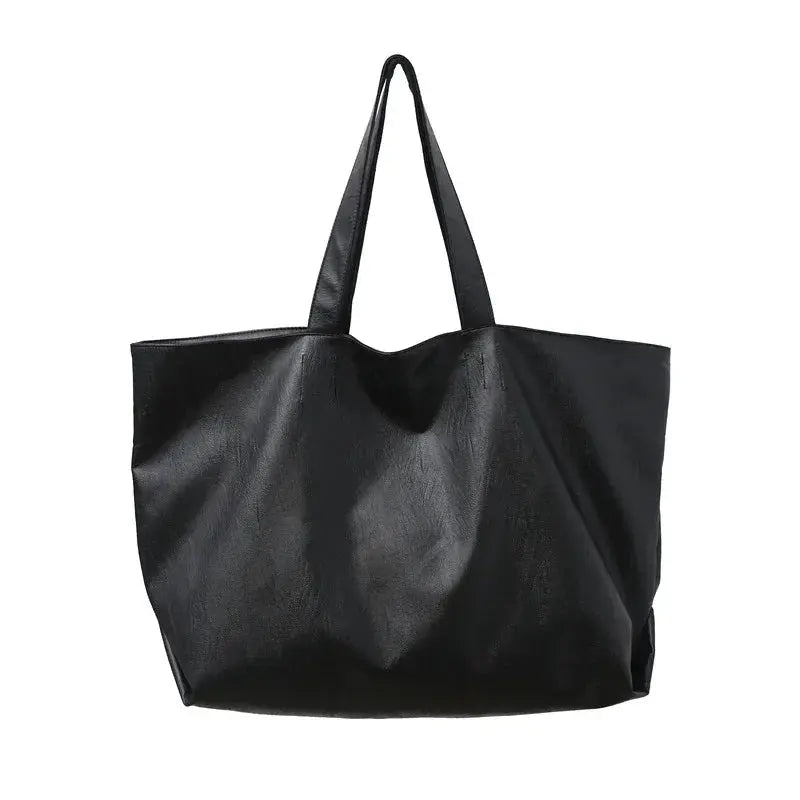 Opaline | Sac à main cabas large en cuir Leather&Carry