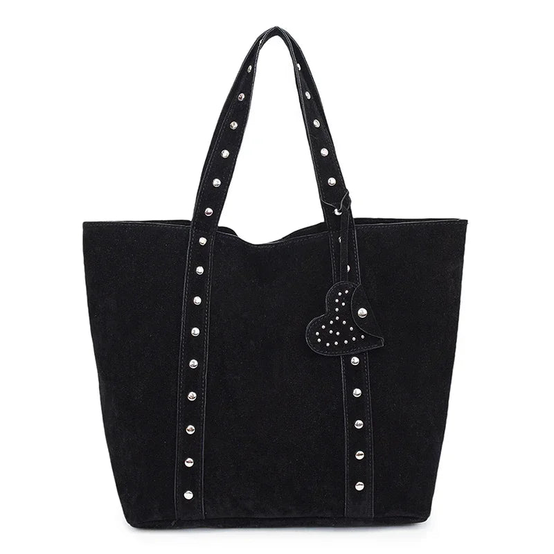 Sac De Cours En Faux Suédé - Karile Leather&Carry