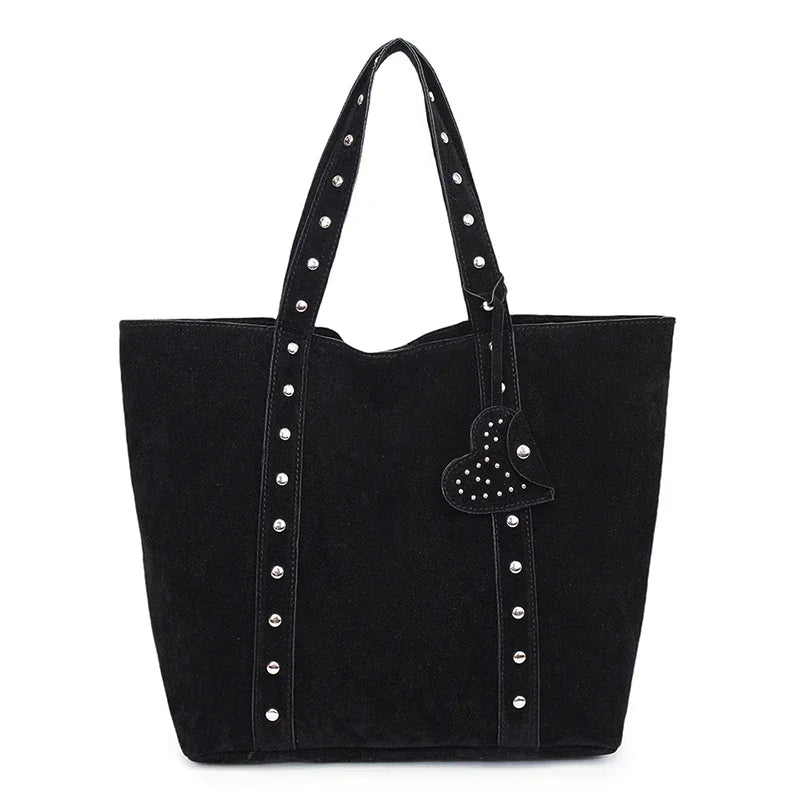 Sac De Cours En Faux Suédé - Karile Leather&Carry