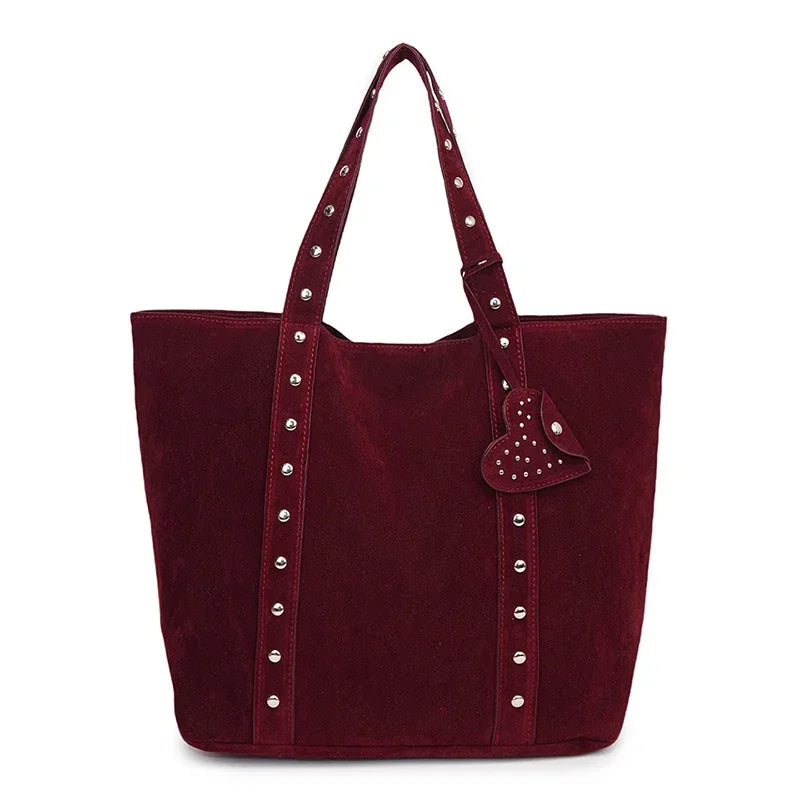 Sac De Cours En Faux Suédé - Karile Leather&Carry