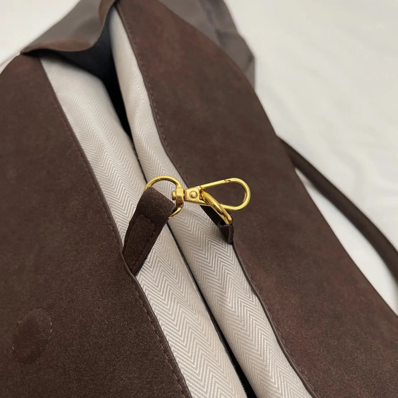 Sac De Cours En Faux Suédé - Karile Leather&Carry