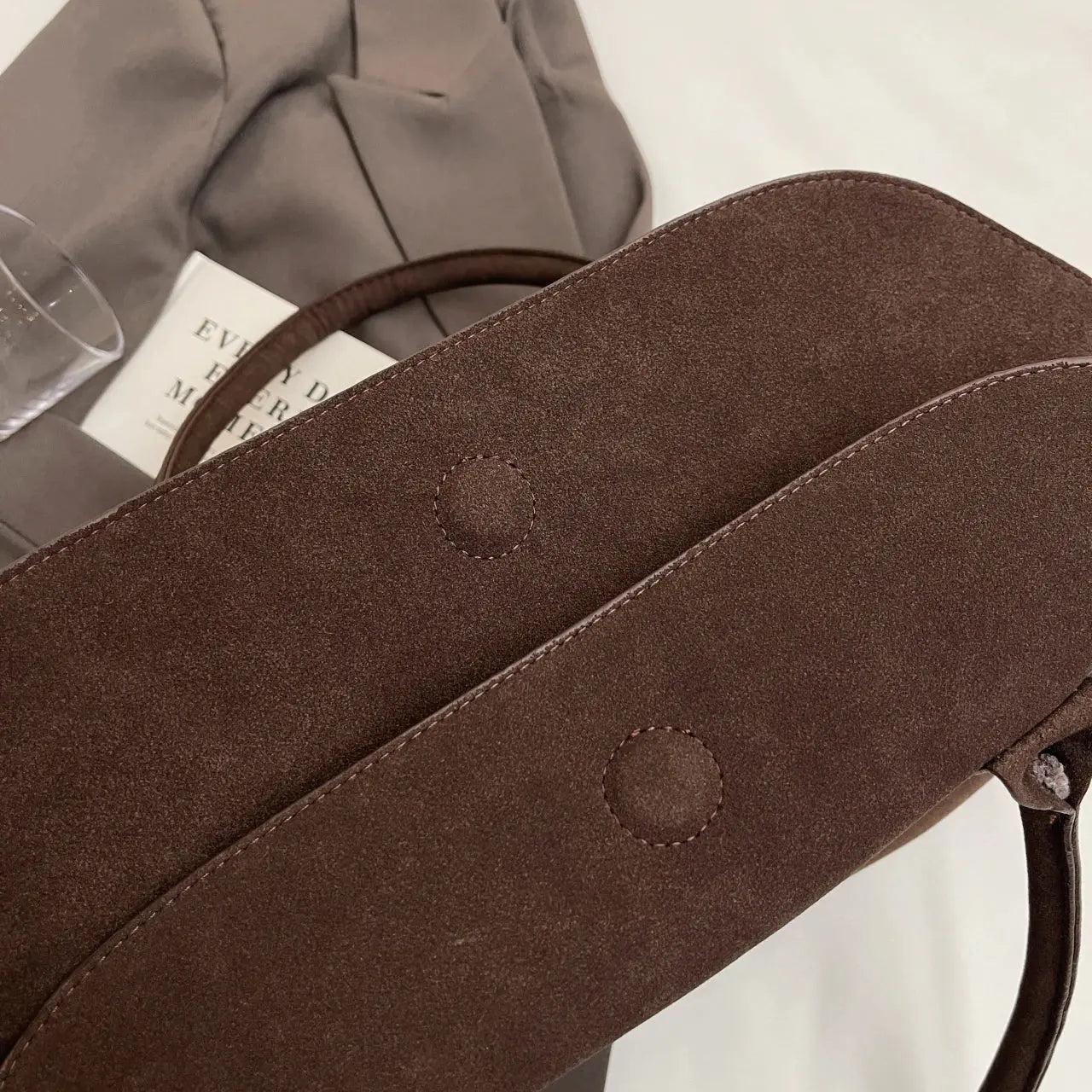 Sac De Cours En Faux Suédé - Karile Leather&Carry