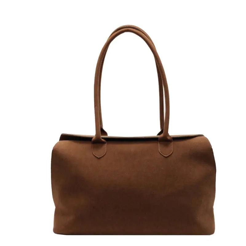 Sac De Cours En Faux Suédé - Karile Leather&Carry