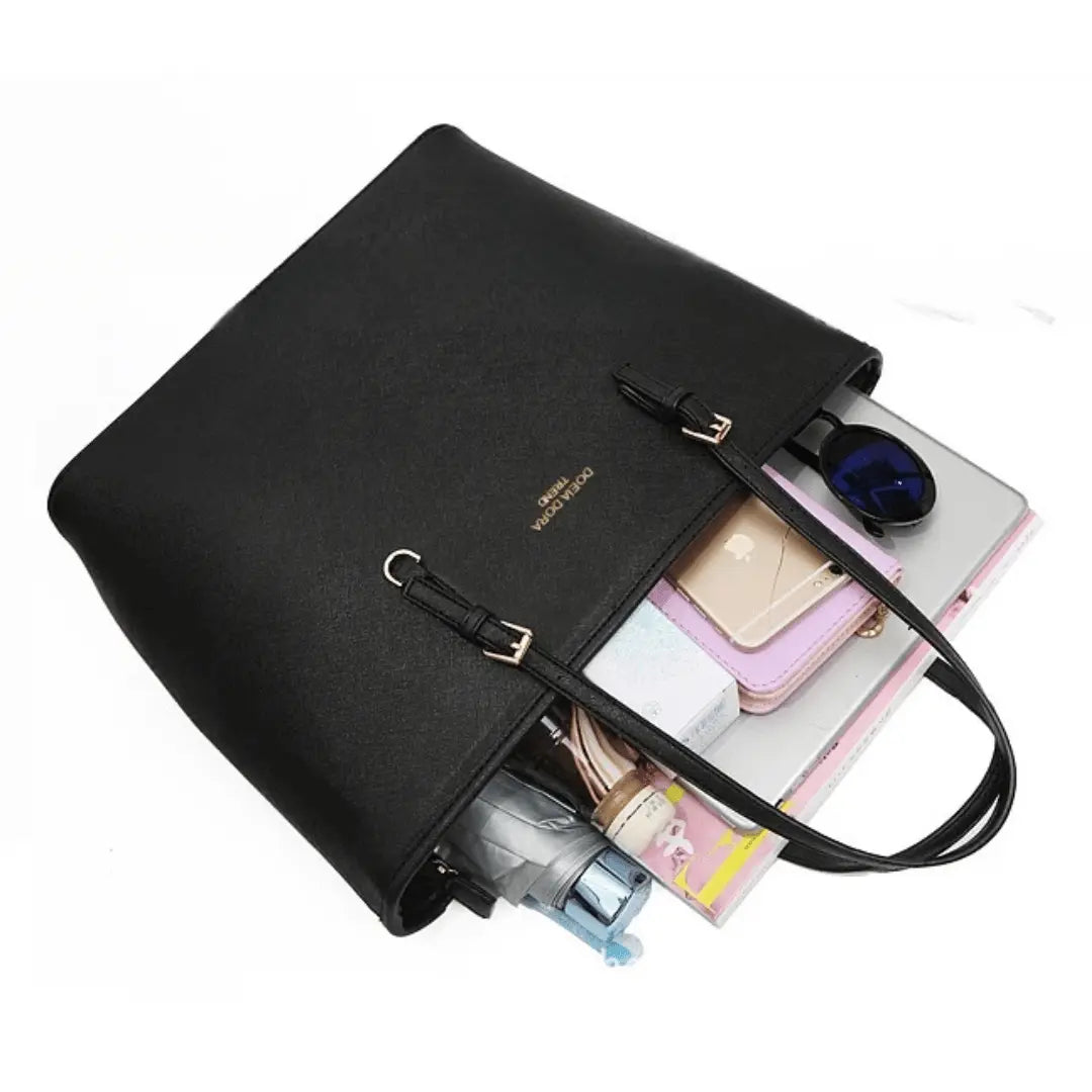 Sac De Cours Spacieux - Mireille Leather&Carry