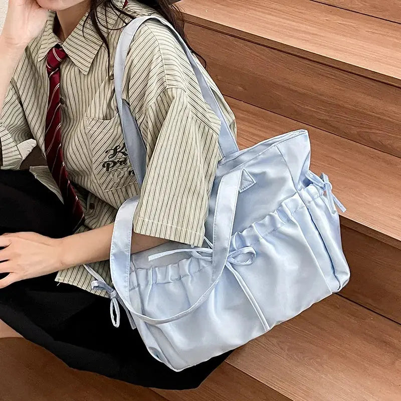 Sac à Main De Cours En Satin - Gladys Leather&Carry