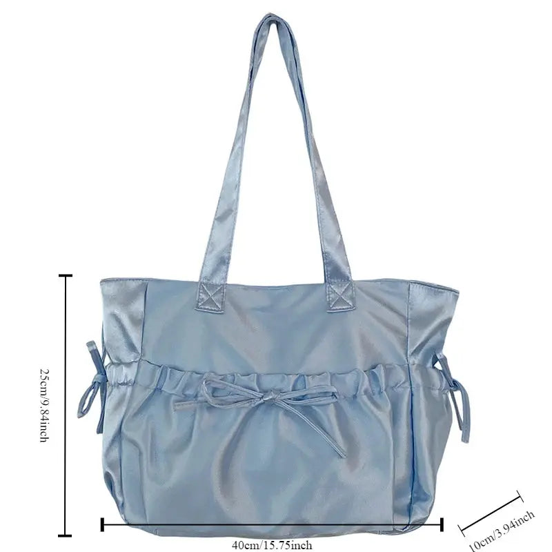 Sac à Main De Cours En Satin - Gladys Leather&Carry