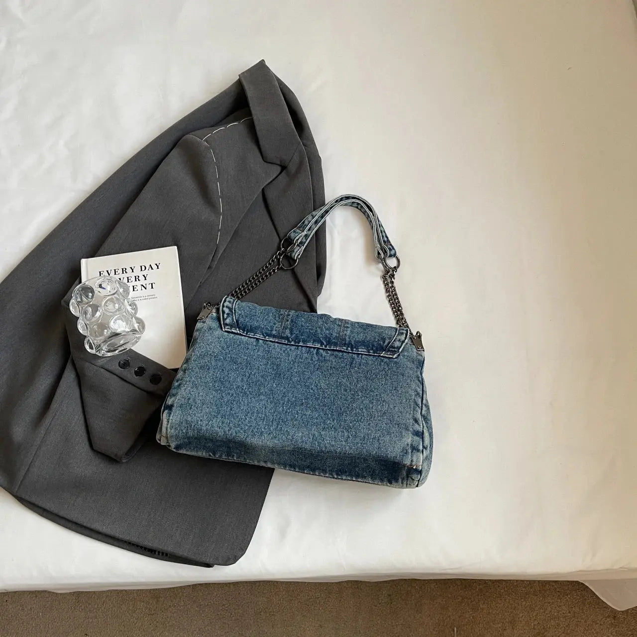 Sac à Main Jean Vintage - Dreni Leather&Carry