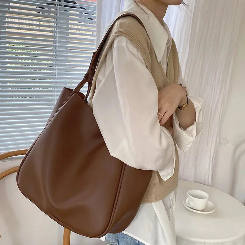 Sac à main de cours élégant - Kelly Leather&Carry