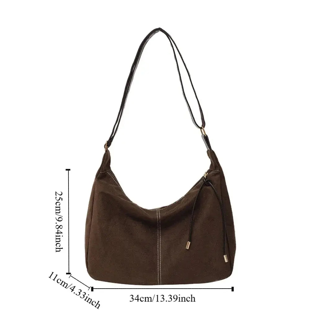Scarlet | Sac à main cuir velouté Leather&Carry