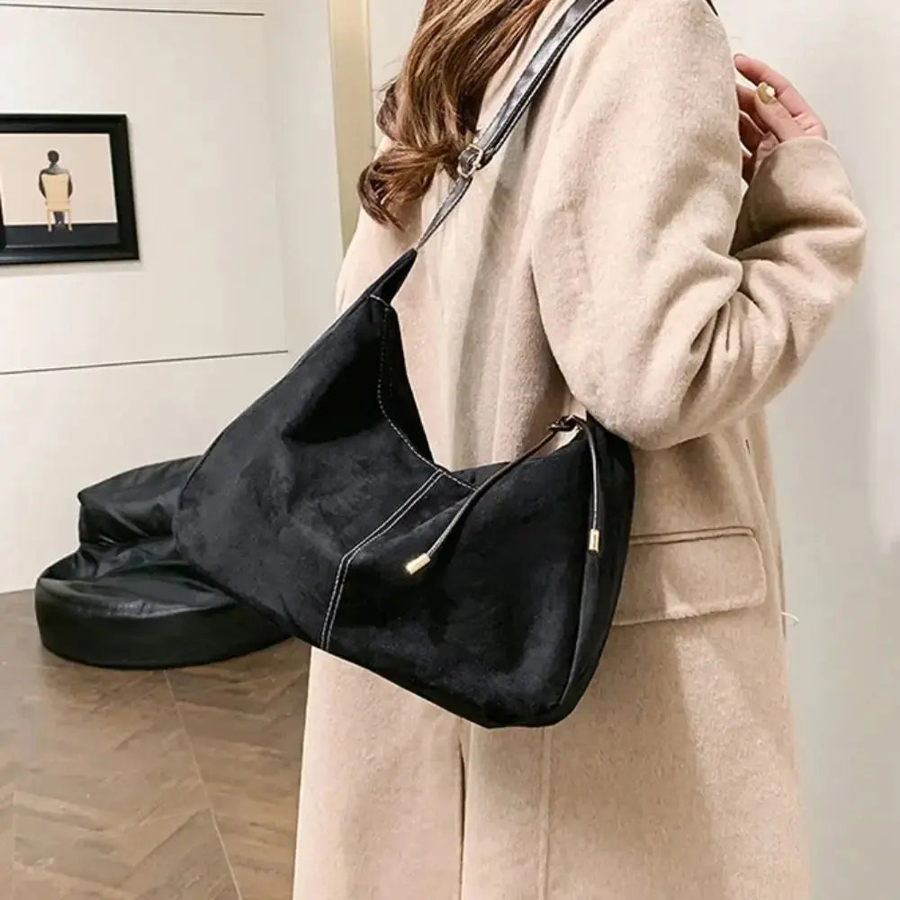Scarlet | Sac à main cuir velouté Leather&Carry
