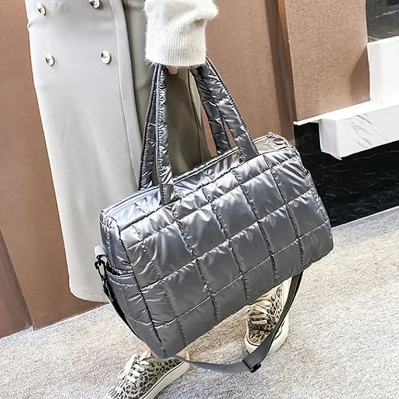Vera | Sac à main cabas large matelassé Leather&Carry