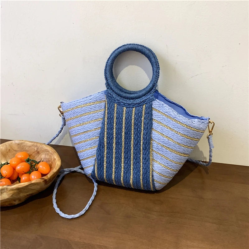 Sac de plage femme - Aline Leather&Carry