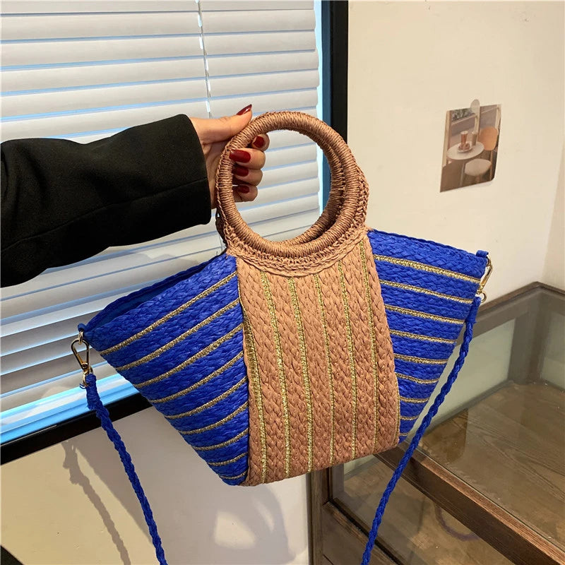 Sac de plage femme - Aline Leather&Carry