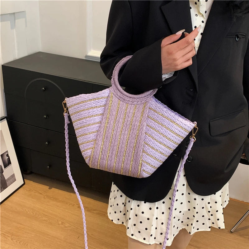 Sac de plage femme - Aline Leather&Carry