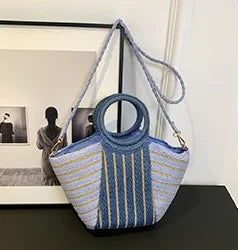 Sac de plage femme - Aline Leather&Carry
