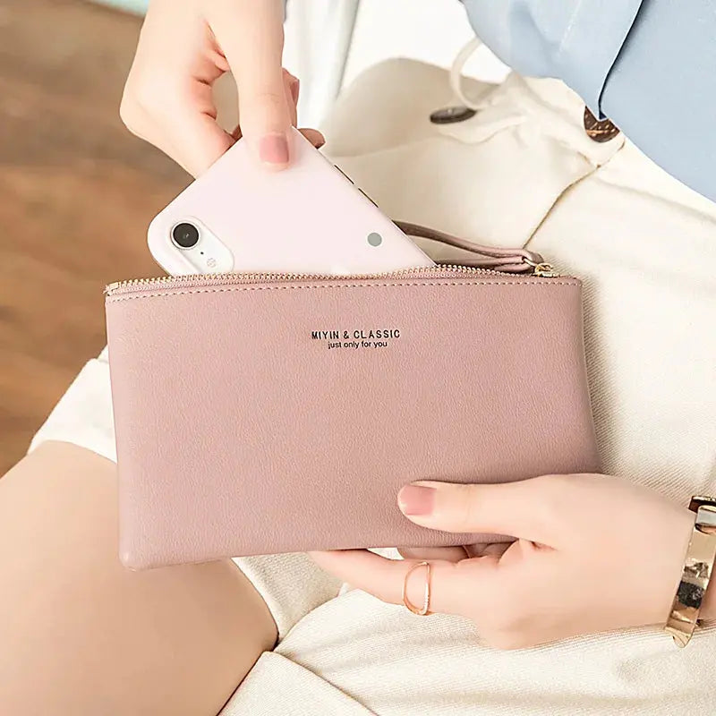 Pochette Minimaliste - Océane - Leather&Carry