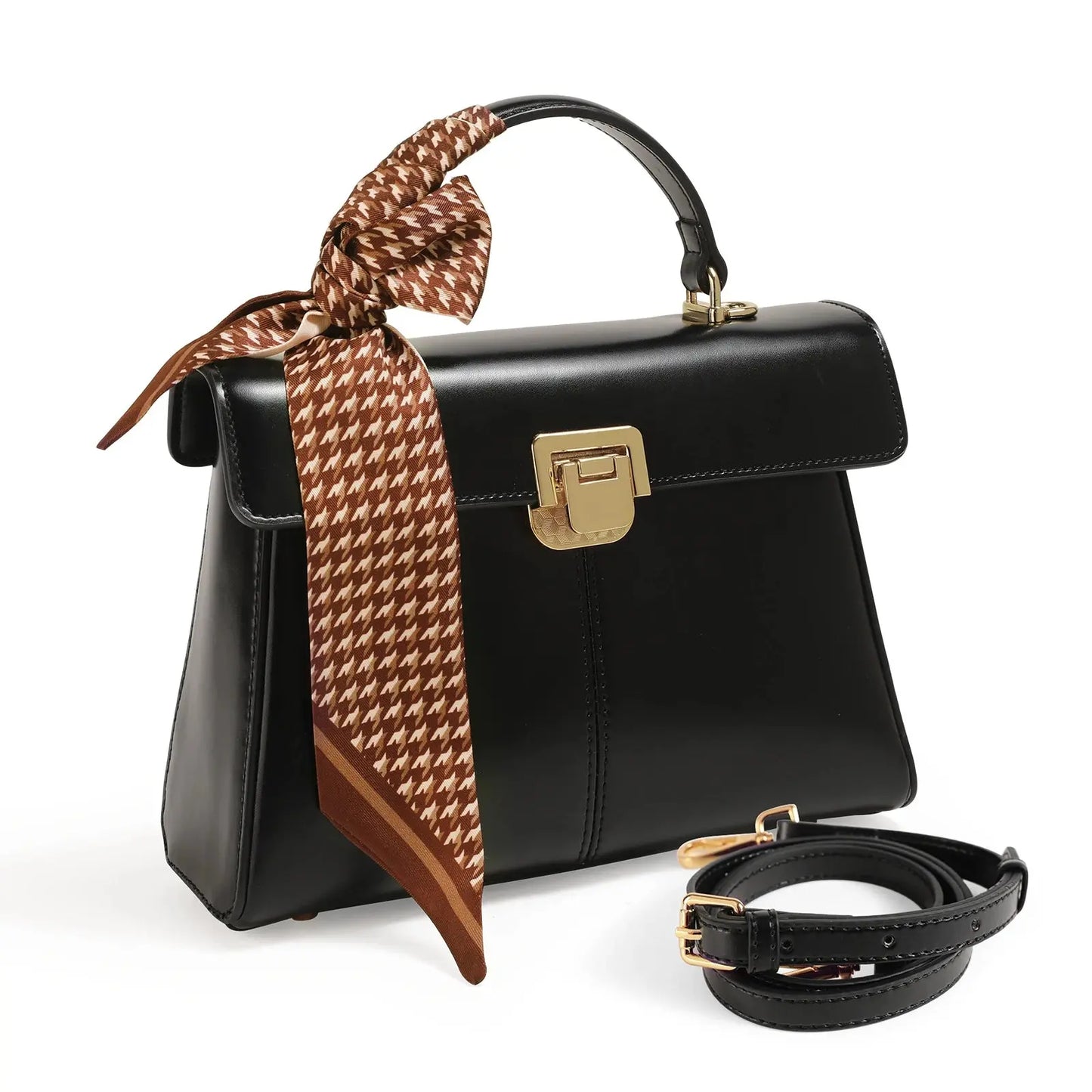 Sac À Main Bandoulière En Cuir Véritable - Falone - Leather&Carry