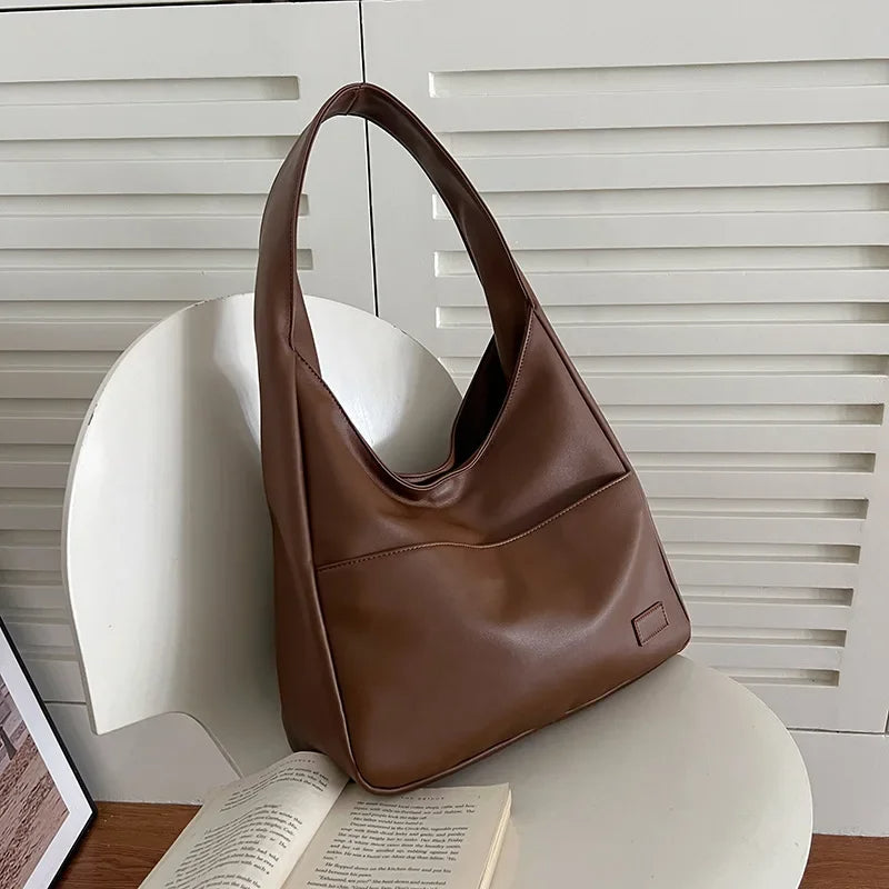Sac à Main Tendance Marron - Cléophée - Leather&Carry