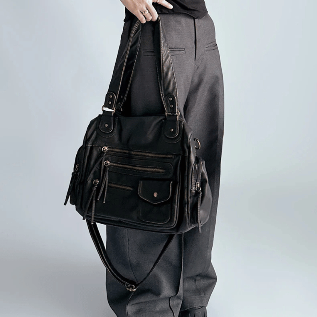 Grand Sac à Main de Cours - Gerlaine - Leather&Carry