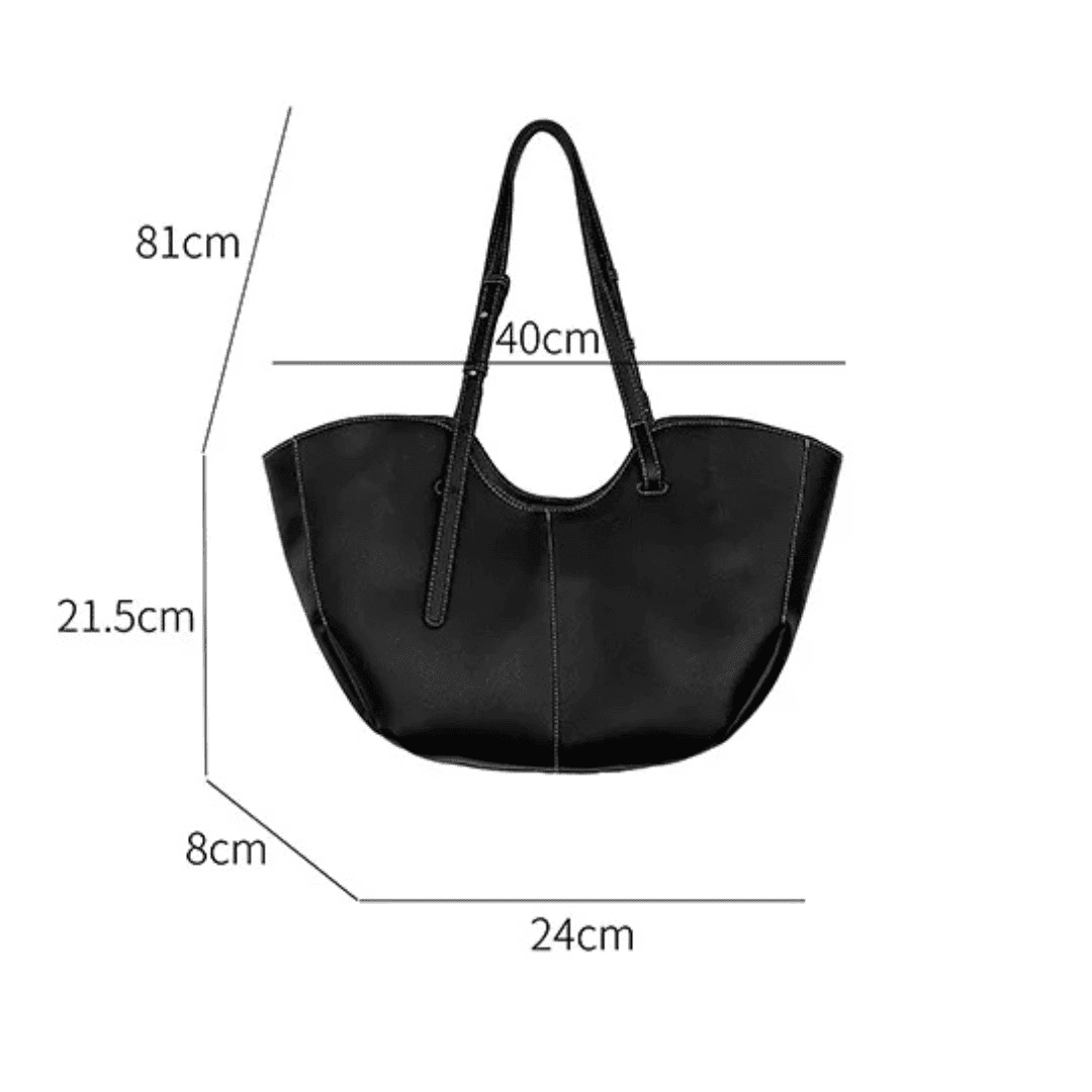 Sac À Main De Cours Étudiante Ajustable - Dora - Leather&Carry