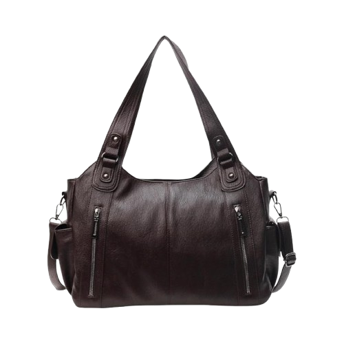 Sac À Main De Cours Pratique - Iris - Leather&Carry