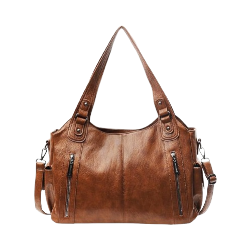 Sac À Main De Cours Pratique - Iris - Leather&Carry