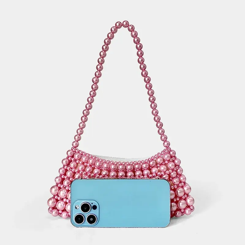 Sac à Main Perle Fait Main - Alexia - Leather&Carry