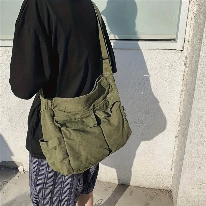 Sac de Cours en Toile - Realor Leather&Carry