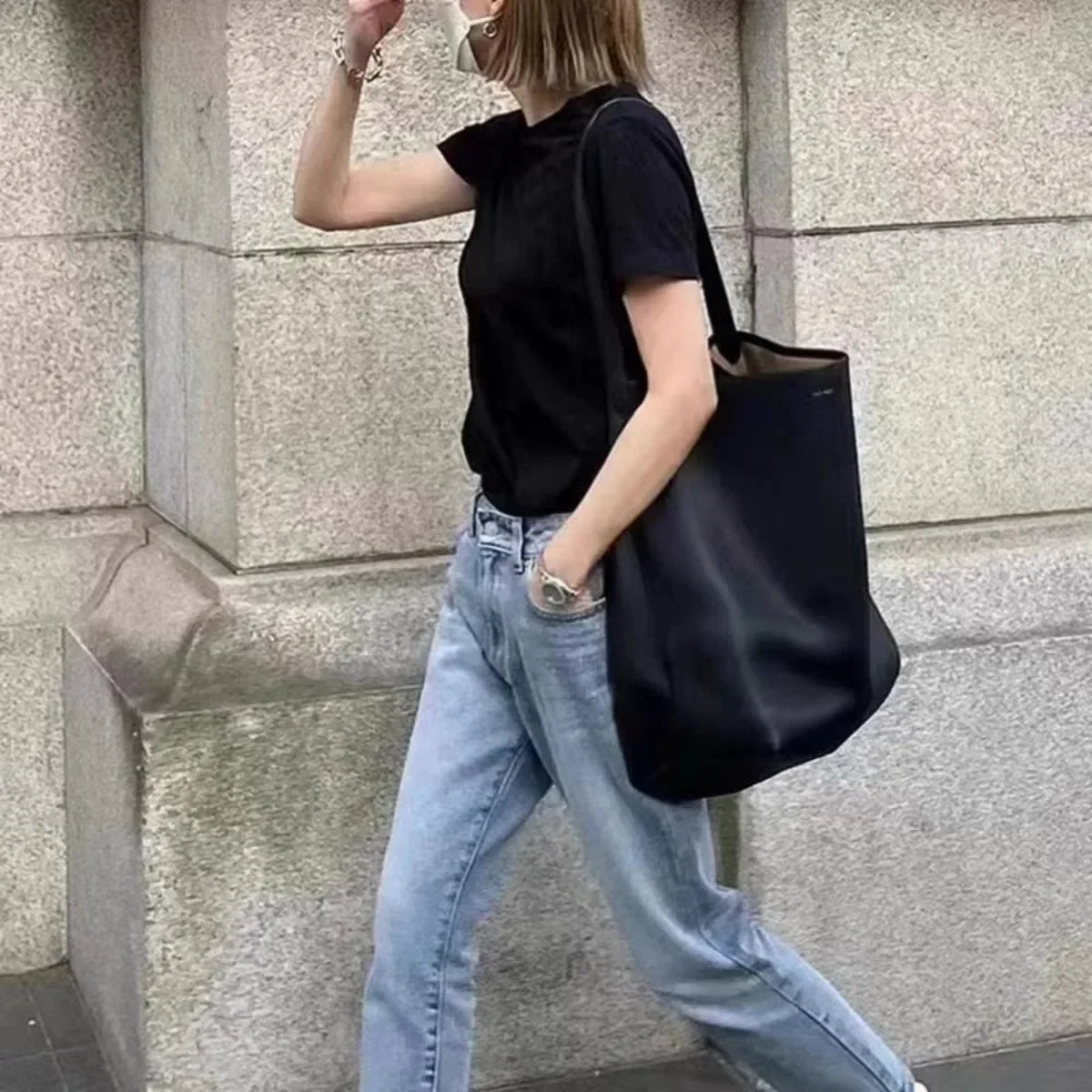 Grand Sac à Main fourre-tout - Glacia - Leather&Carry